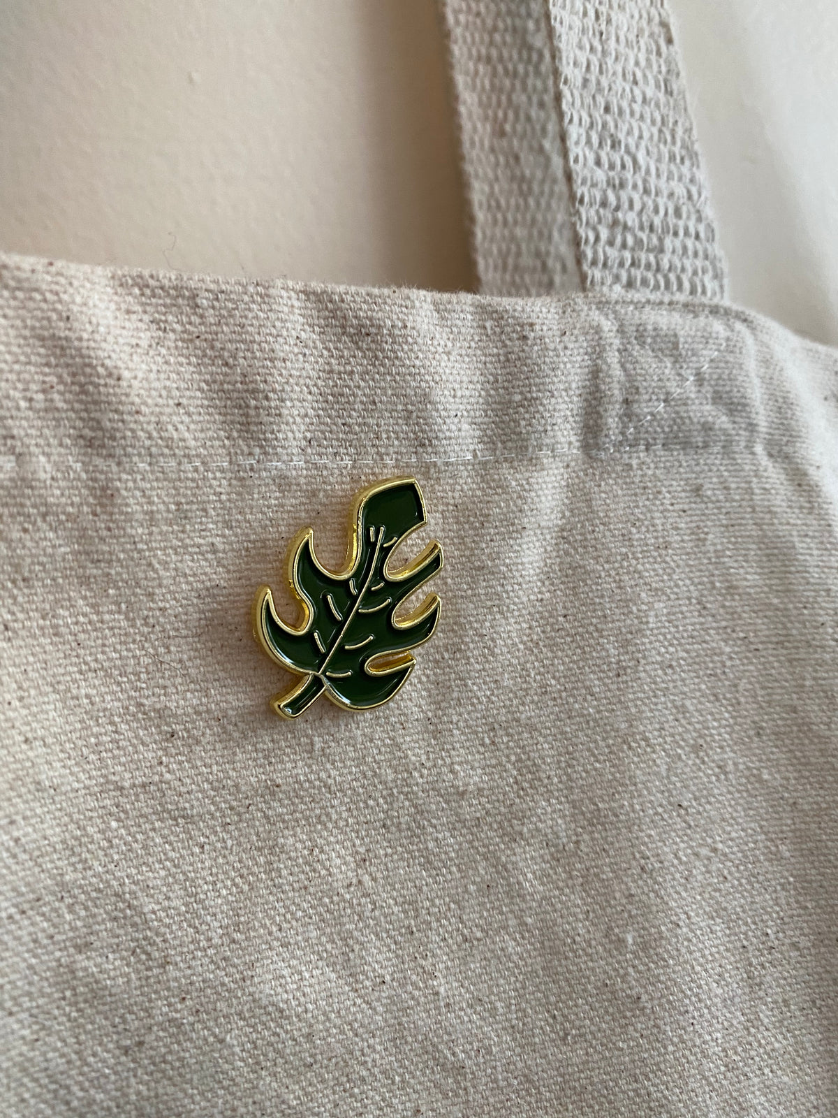 Monstera Enamel Pin