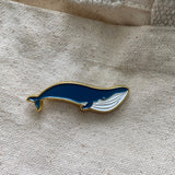 Blue Whale Enamel Pin